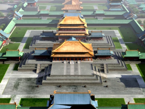 Ancient city 3D Model