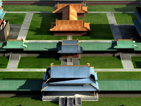 Ancient city 3D Model