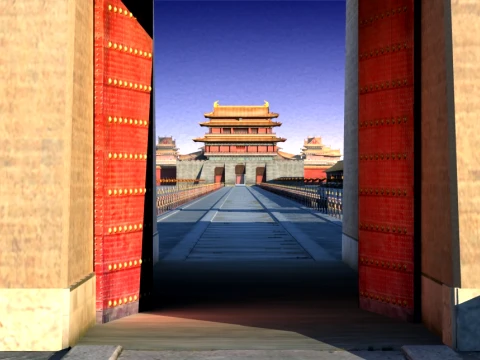 Ancient city 3D Model