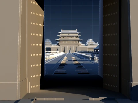 Ancient city 3D Model