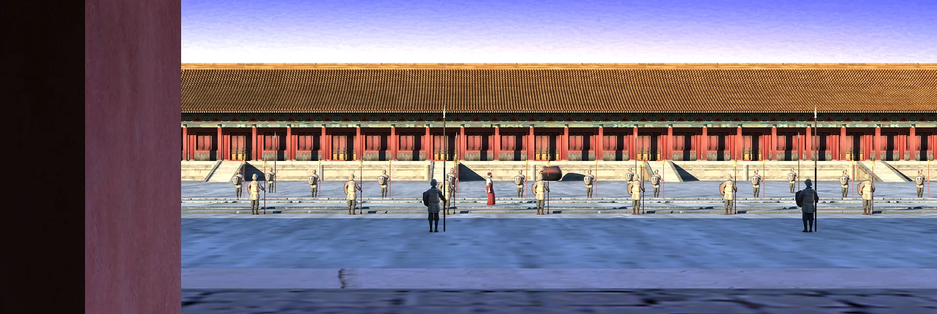 Ancient city 3D Model .c4d .max .obj .3ds .fbx .stl .blend 