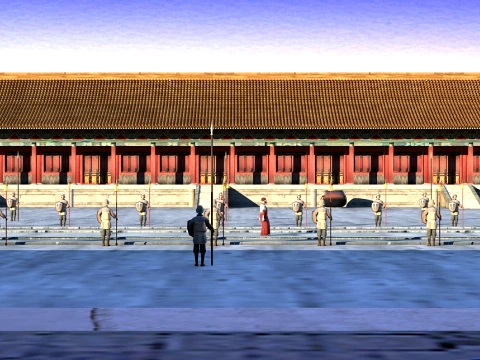 Ancient city 3D Modell