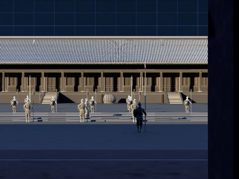 Ancient city 3D Model