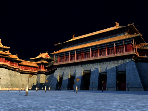 Ancient city 3D Модель