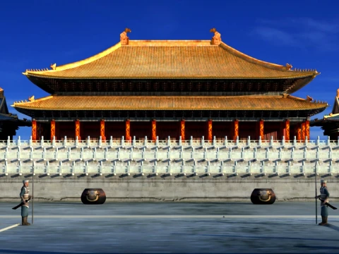 Ancient city 3D Model
