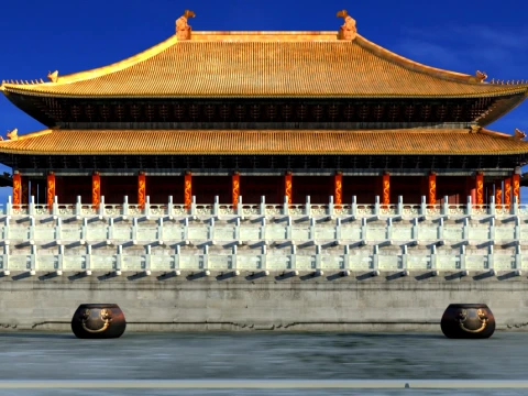 Ancient city 3D Model