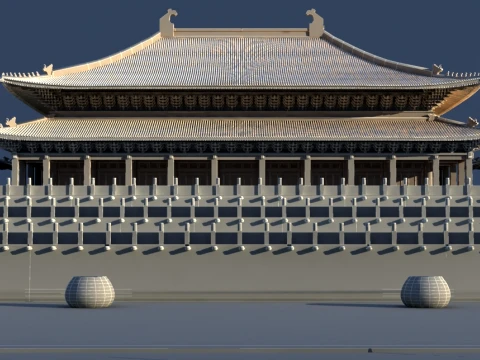 Ancient city 3D Model