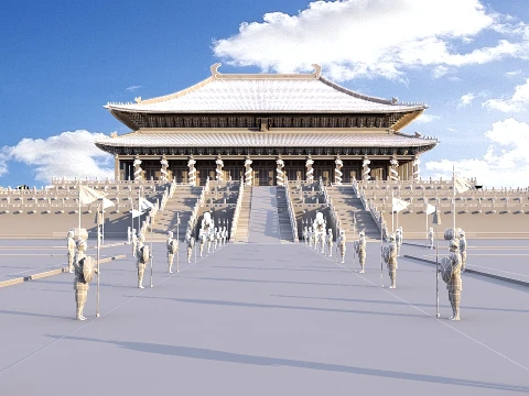 Ancient city 3D Model