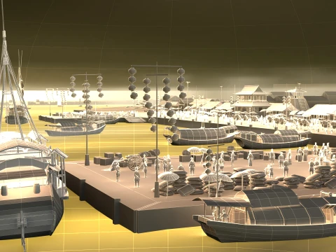 Flotilla 3D Model