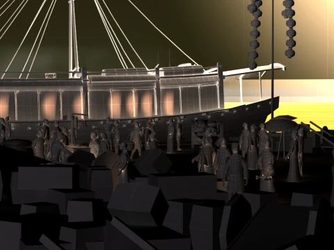 Quay 3D Model