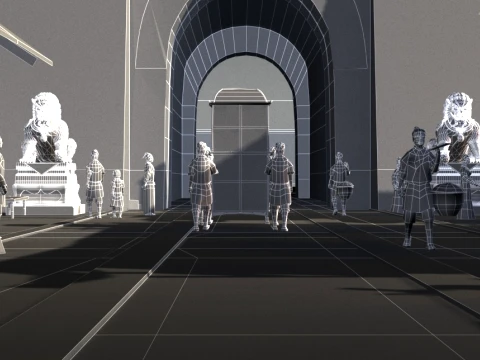 Ancient city 3D Model