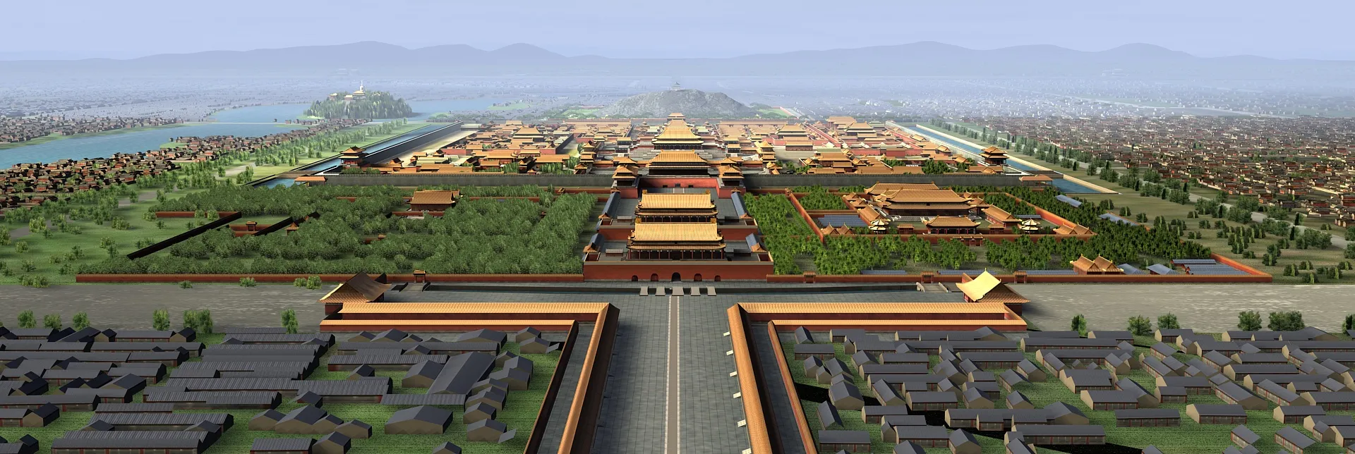 Ancient city 3D Model .c4d .max .obj .3ds .fbx .stl .blend 