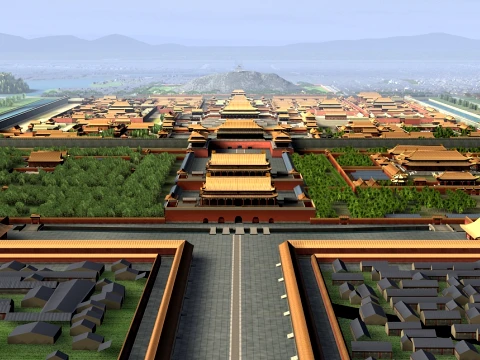 Ancient city 3D Model