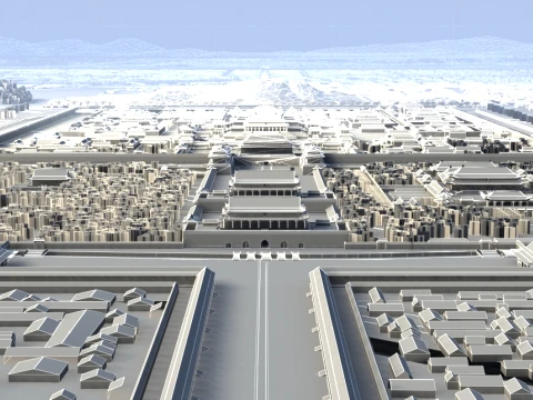 Ancient city 3D Model