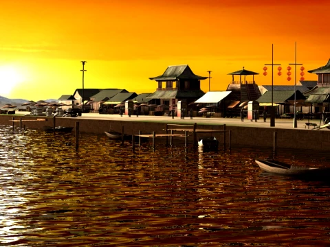 Ancient city 3D Model