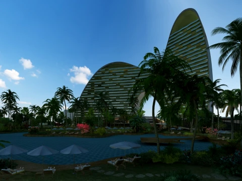 Green building 3D 모델