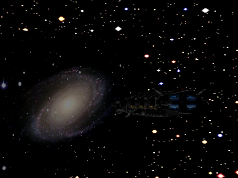Spaceship 3D Model