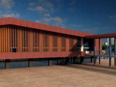 Factory 3D Model