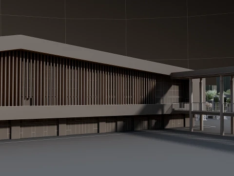 Factory 3D Model