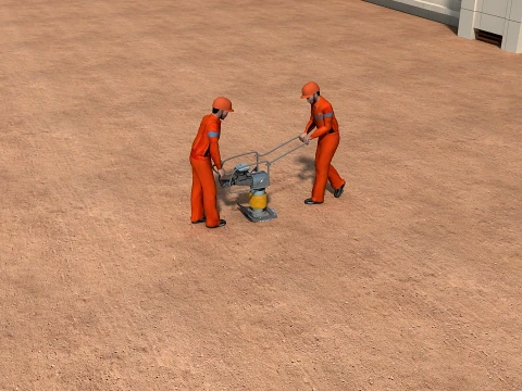 Construction site 3D Model