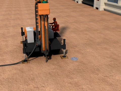 Construction site 3D Model