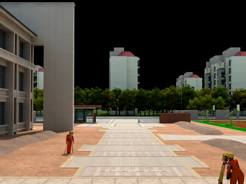 Construction site 3D Model