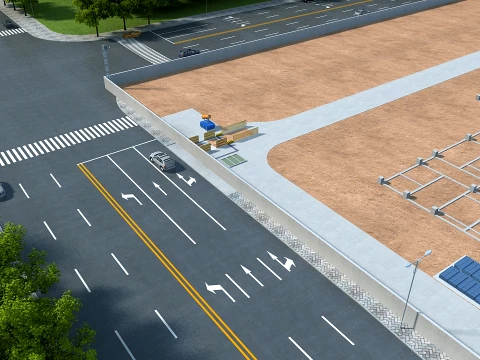 Construction site 3D Model