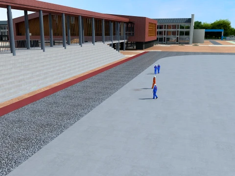 Construction site Modèle 3D