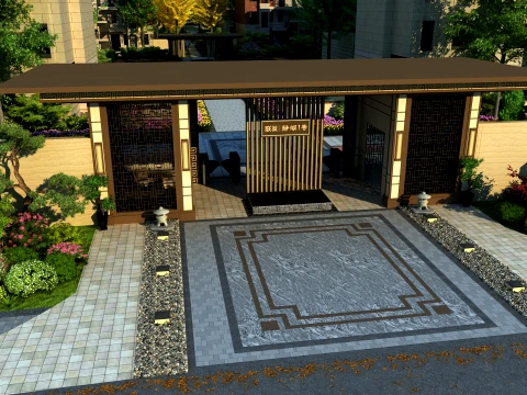 Urban architecture 3D Model