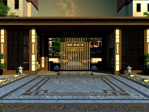 Urban architecture 3D Model