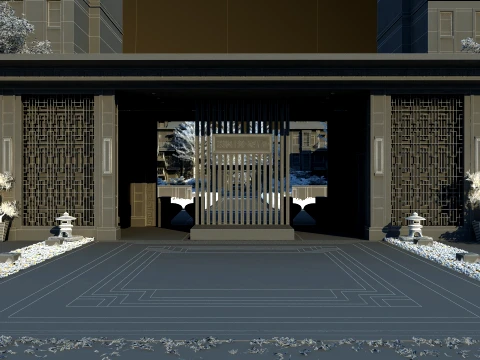 Urban architecture 3D Model
