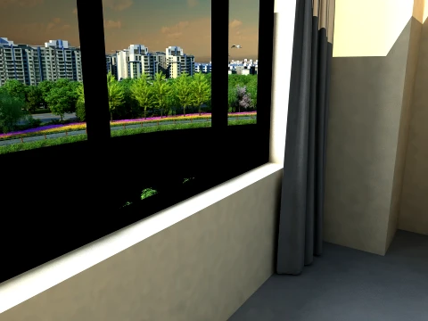 Balcony 3D Model