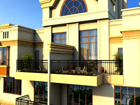 Urban architecture 3D Model