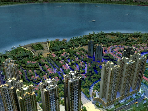 Urban architecture 3D Model