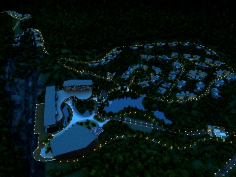 Resort 3D Model