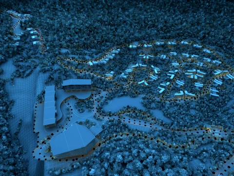 Resort 3D Model