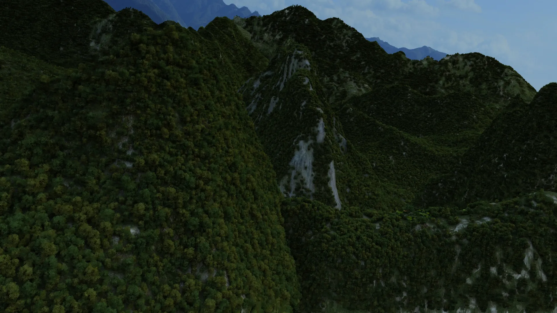 Mountain 3D Model .c4d .max .obj .3ds .fbx .stl .blend