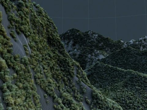 Mountain 3D Model