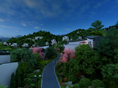 Villa Modelo 3D