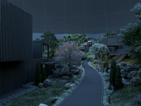 Villa 3D Model