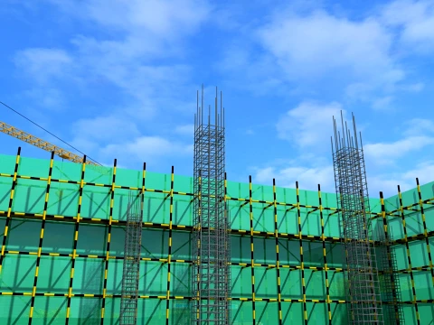 Construction site Modello 3D