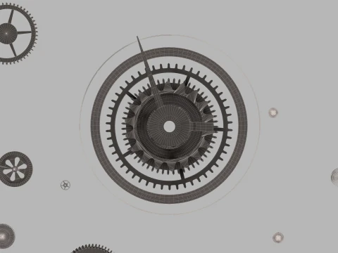 Gear wheel 3D Model