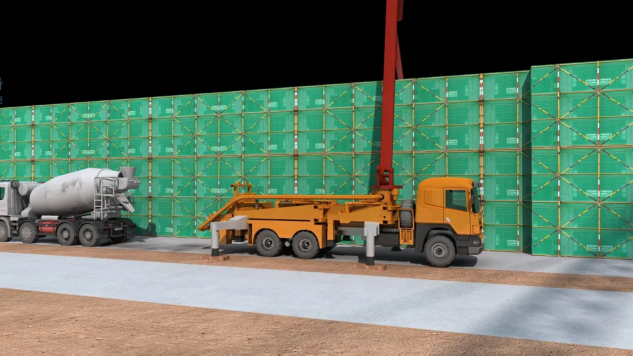 Construction site 3D Model .c4d .max .obj .3ds .fbx .stl .blend 