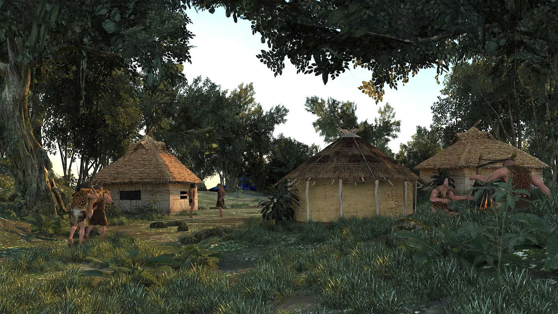 Primitive tribe 3D Model .c4d .max .obj .3ds .fbx .stl .blend 