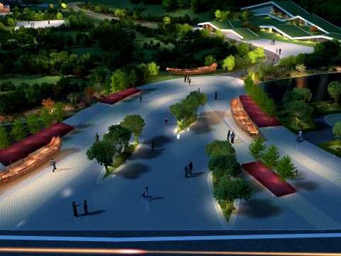 Village 3D Model
