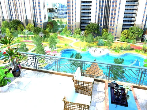 Urban architecture Modèle 3D
