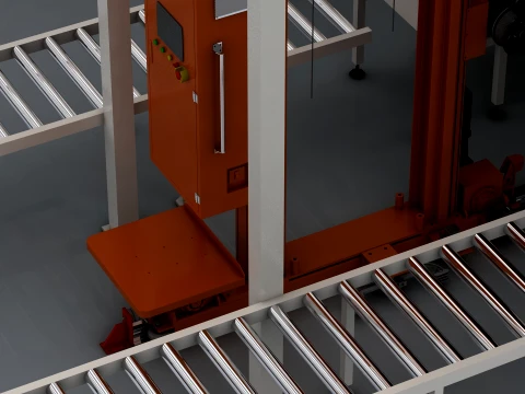 Battery factory 3D Model
