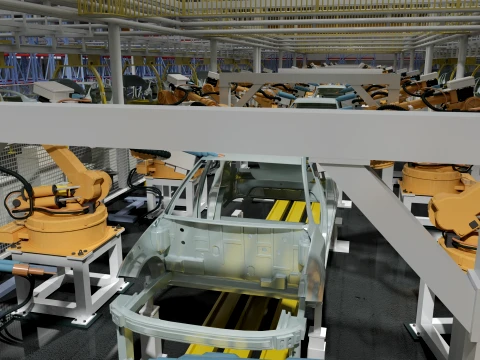 Robotic arm 3D Model