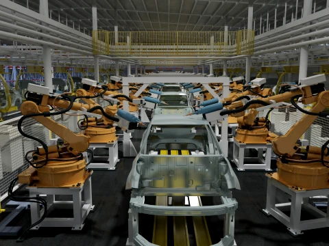 Robotic arm 3D Model