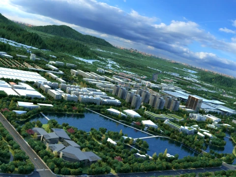Small town 3D Model